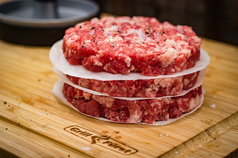 Grillfürst Hamburger Patties Trennpapier 200 Stück - 11cm Durchmesser