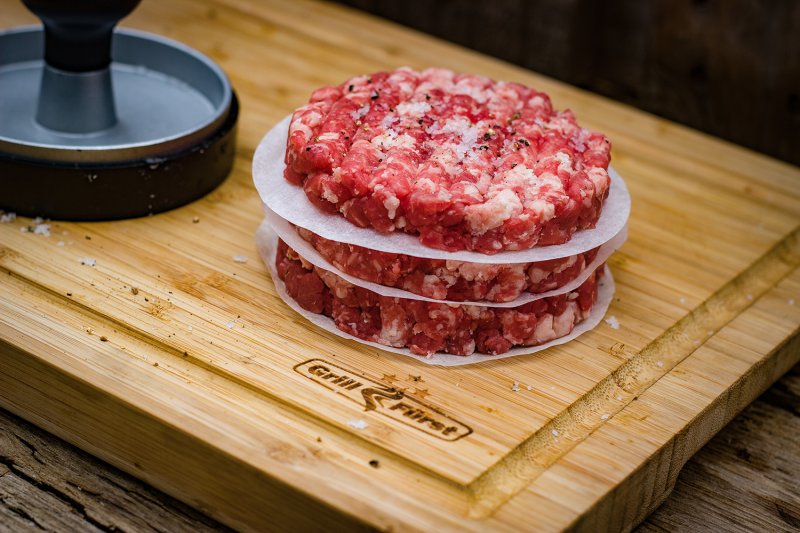 Grillfürst Hamburger Patties Trennpapier 200 Stück - 11cm Durchmesser