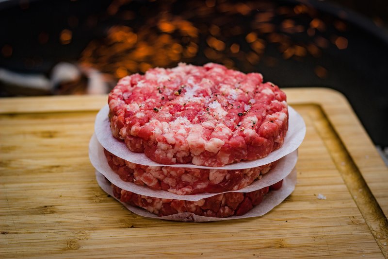 Grillfürst Hamburger Patties Trennpapier 200 Stück - 11cm Durchmesser