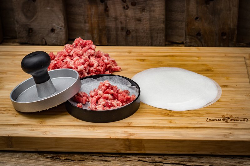 Grillfürst Hamburger Patties Trennpapier 200 Stück - 11cm Durchmesser