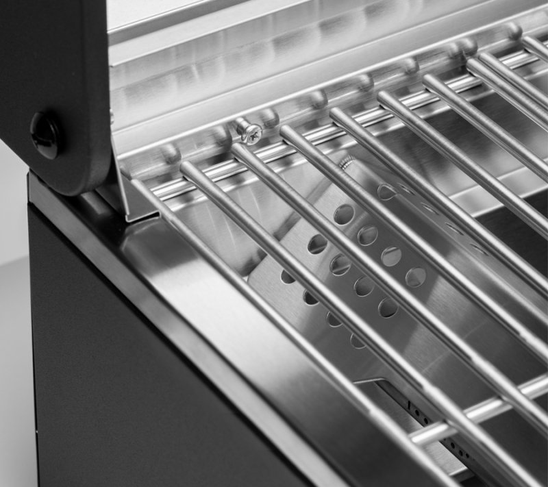 Grillfürst G201E 2-Brenner Gasgrill portabel v2 - Campinggrill / Balkongrill 50mbar