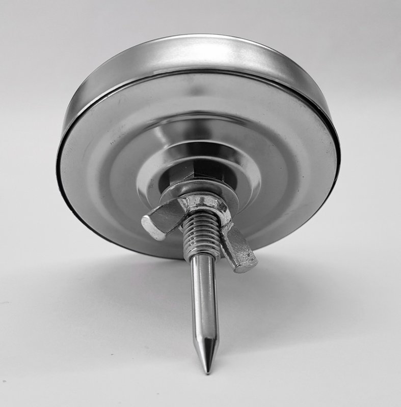 Deckelthermometer Grillfürst - Grill Thermometer Therm260 (Therm 260)