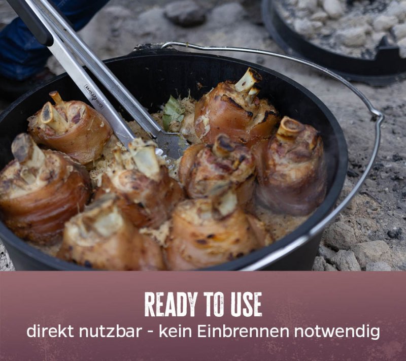 Grillfürst Dutch Oven BBQ Edition DO28 - Retoure