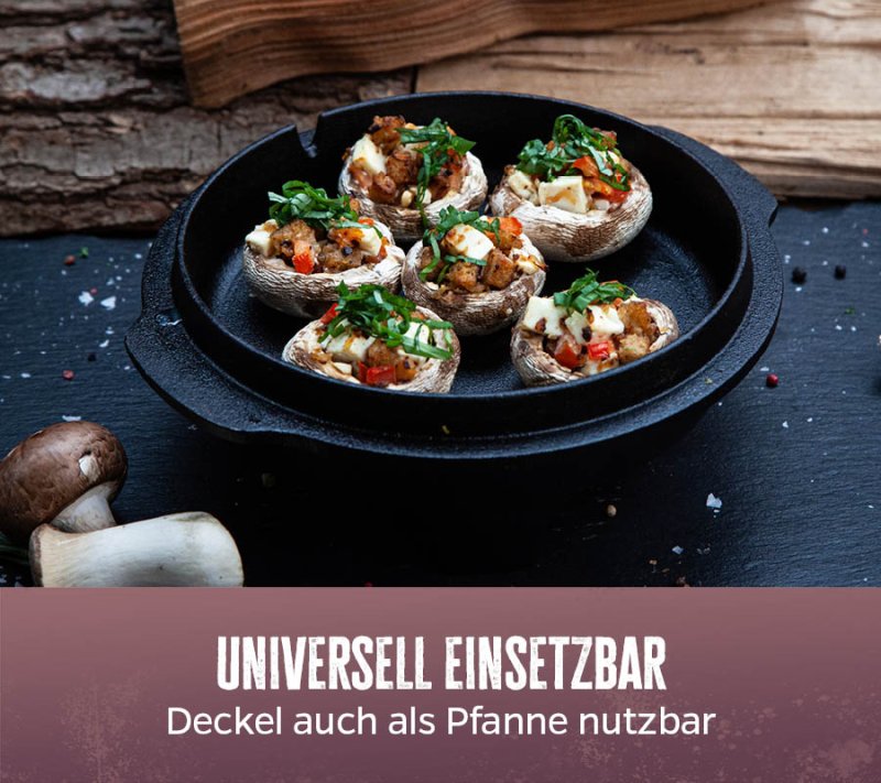 Grillfürst Dutch Oven ohne Füsse DO4