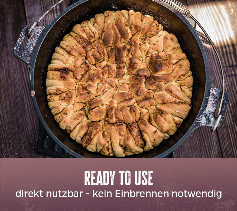 Grillfürst Dutch Oven ohne Füsse DO7,5