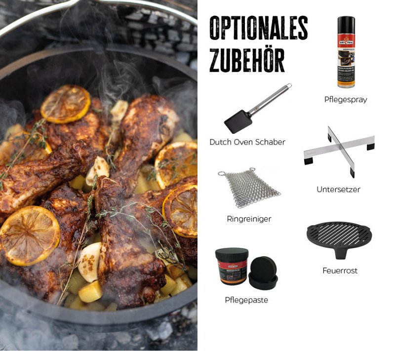 Grillfürst Dutch Oven BBQ Edition DO6