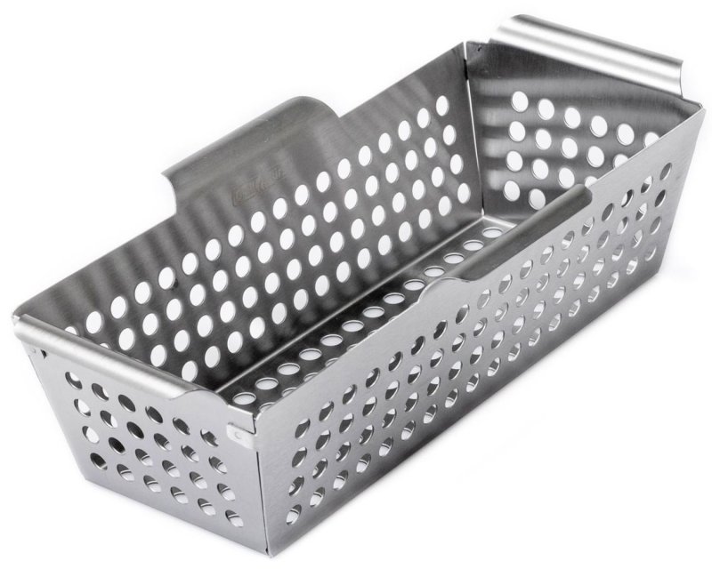 Grillfürst Gemüsekorb Edelstahl rechteckig 31 x 16cm