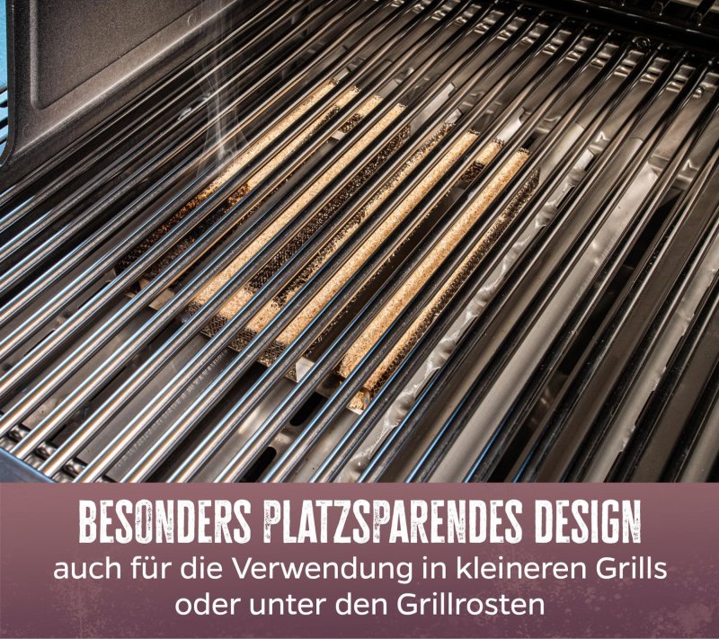 Grillfürst Kaltrauchgenerator / Räucherschnecke eckig