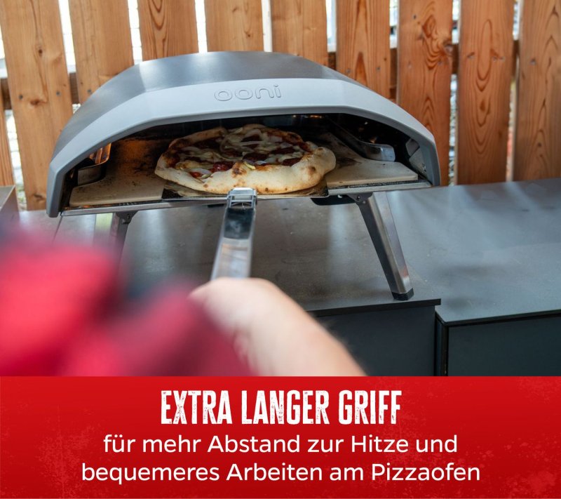 Grillfürst Pizzaheber XXL extra lang - 83 cm - klappbar