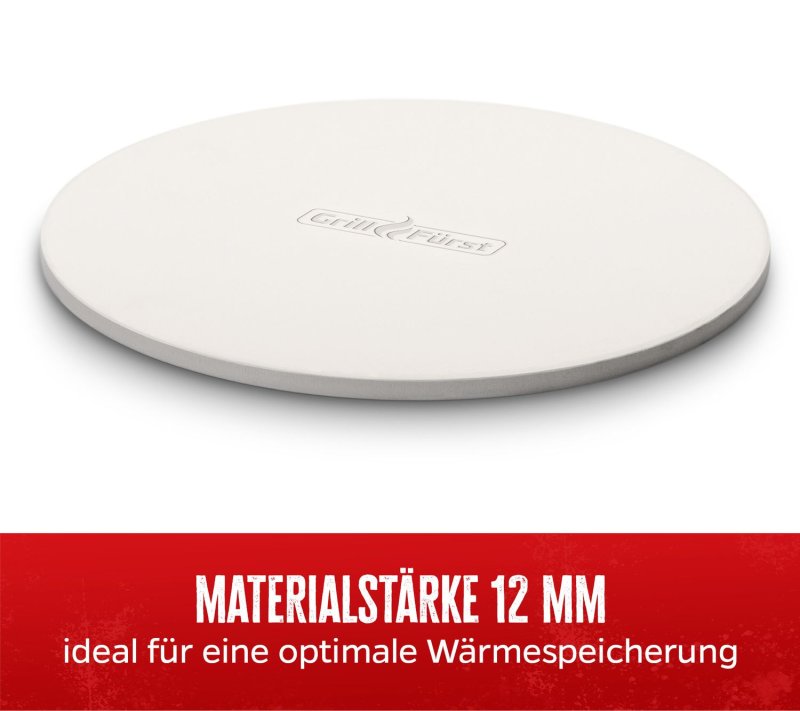 Grillfürst Pizzastein Ø 33 cm