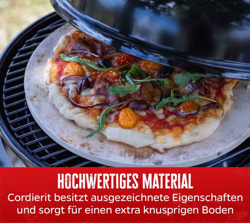 Grillfürst Pizzastein Ø 33 cm