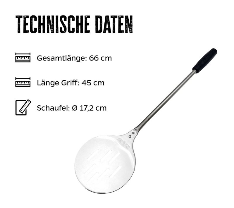 Grillfürst Pizzawender - 66 cm