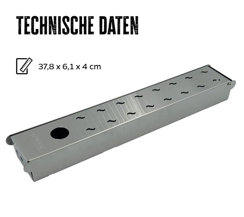 Grillfürst Räucherbox aus Edelstahl für Grillfürst Gasgrills ab G210