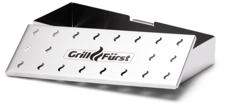 Grillfürst Räucherbox: Edelstahl Smokerbox für tolles Aroma