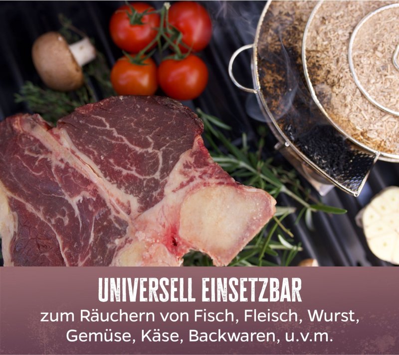 Grillfürst Kaltrauchgenerator / Räucherschnecke XXL 31cm