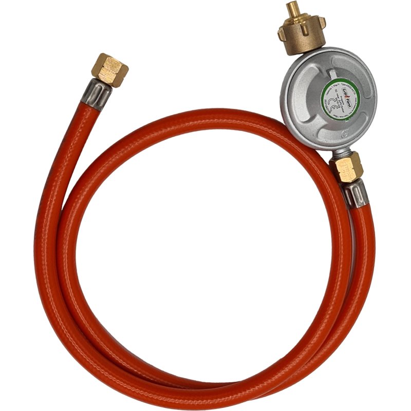 Grillfürst Ersatzteil: Druckminderer 50 mbar mit Schlauch G201E