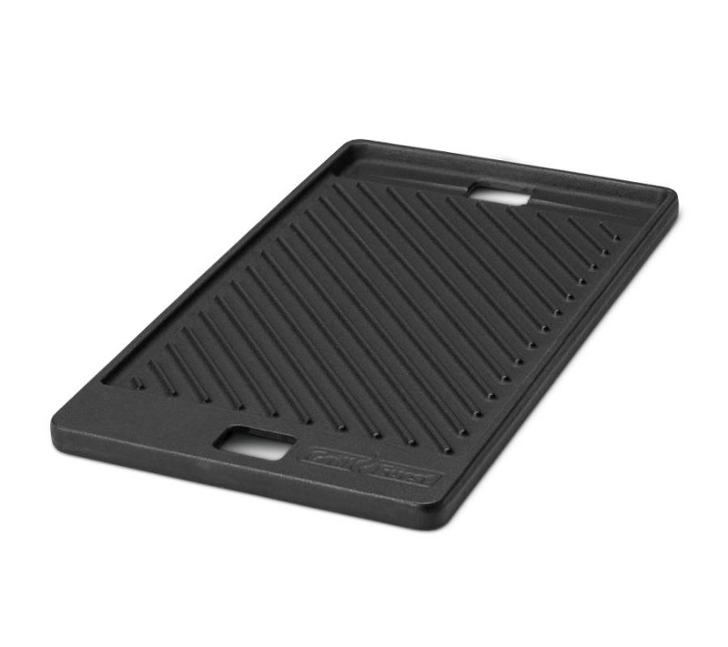 Grillfürst G201E 2-Brenner Gasgrill / Campinggrill / Balkongrill 50mbar - CAMPING SET ALL INCLUSIVE - inkl. Tragetasche, Kartuschen-Druckregler, 2 Gaskartuschen, Gussplatte, Grillzange und Grillbürste