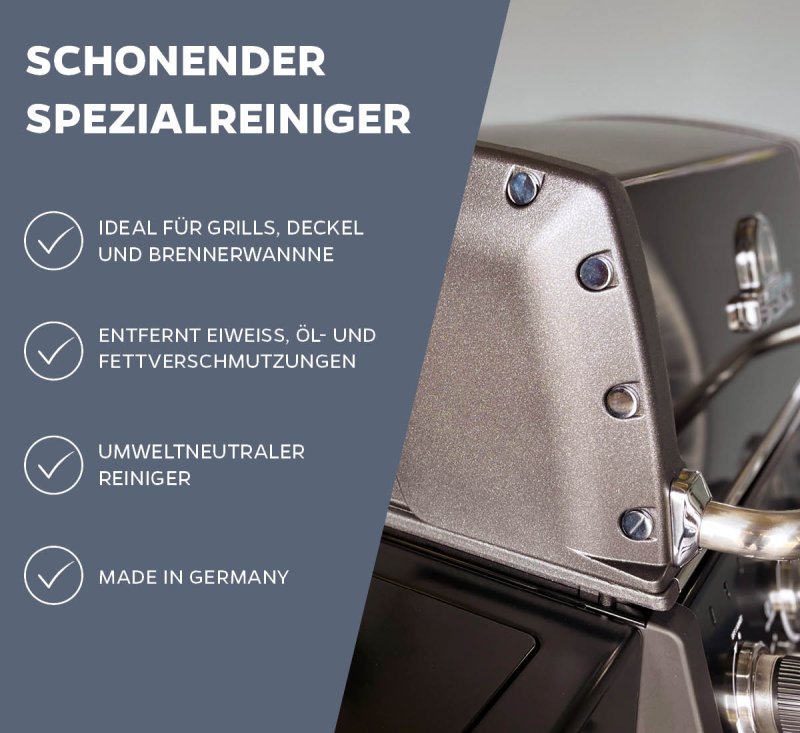 Grillfürst Grillreiniger für Aluminiumoberflächen (Alu-Druckguss) - 500 ml