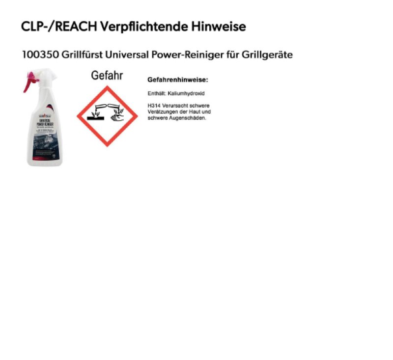 Grillfürst Grillreiniger-Set für Burnhard Fred / Earl - Grillreiniger und Pflege Set für Edelstahlgrills