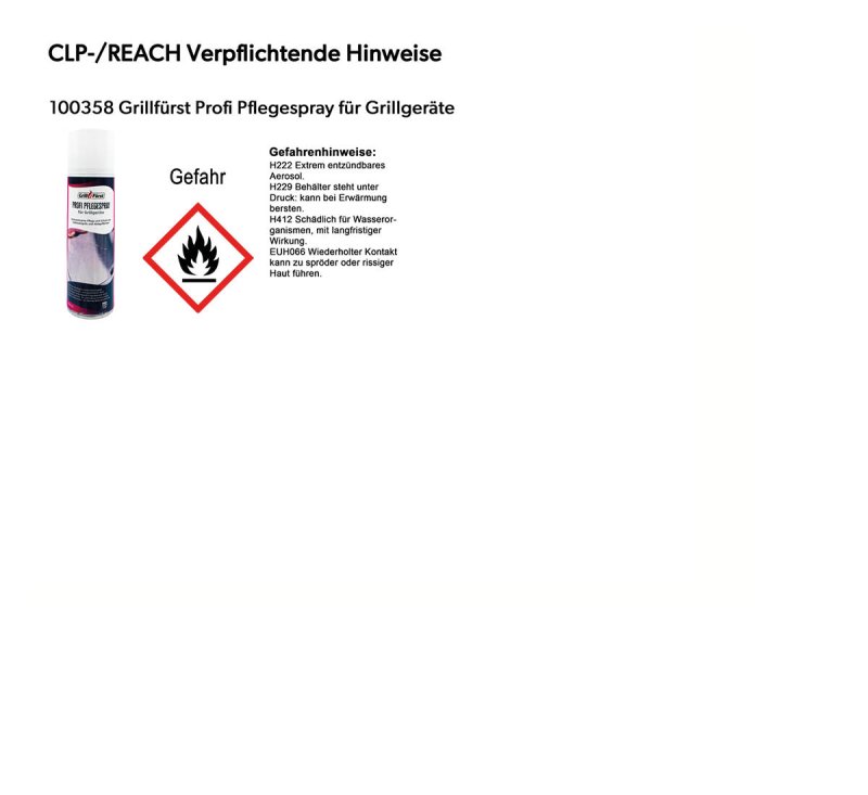 Grillfürst Grillreiniger-Set Edelstahl: Auffrischen / Pflegen / Impgrägnieren
