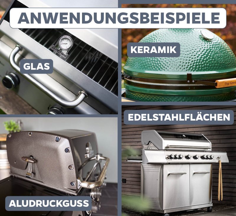 Grillfürst Grillreiniger-Set Napoleon: Prestige / Pro / Rogue - Grillreiniger und Pflege Set für Edelstahlgrills