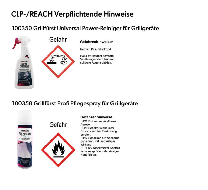 Grillfürst Grillreiniger-Set Napoleon: Prestige / Pro / Rogue - Grillreiniger und Pflege Set für Edelstahlgrills