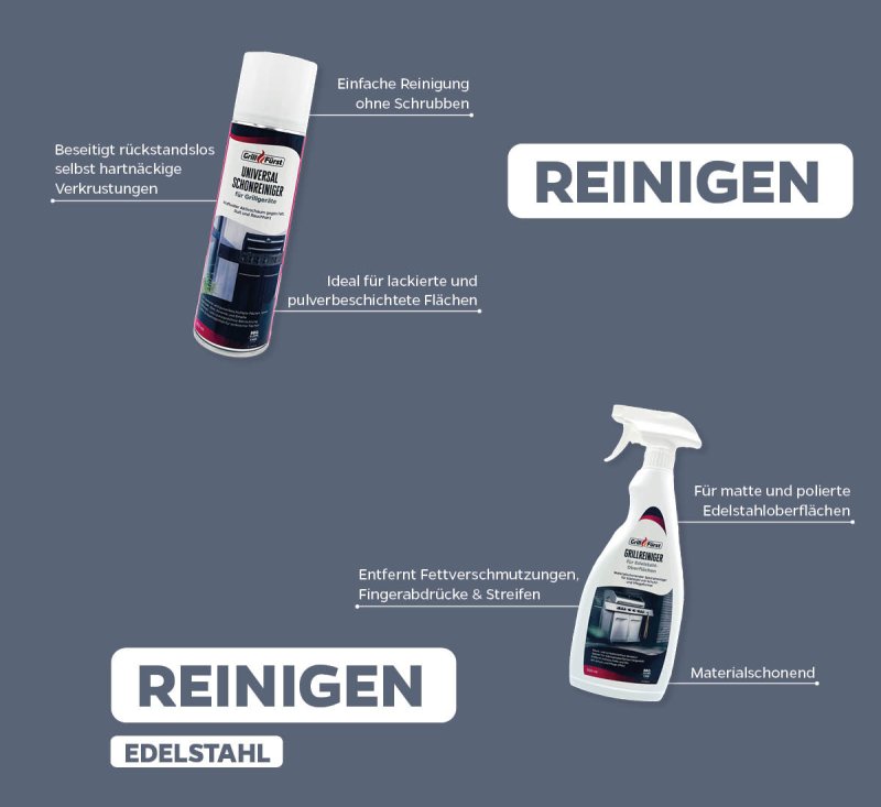 Grillfürst Grillreiniger-Set Outdoorchef Lugano 570 G EVO II