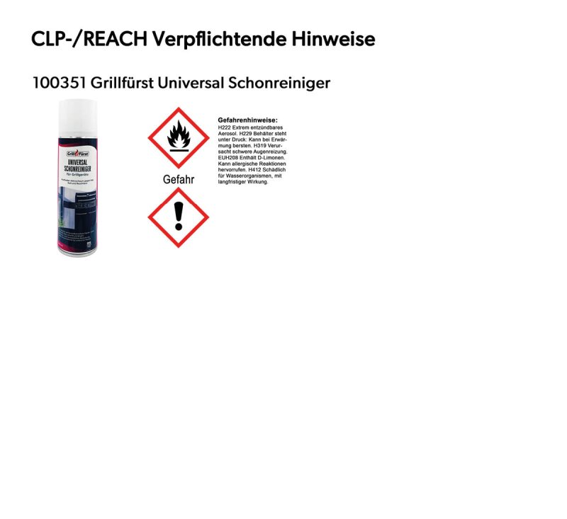 Grillfürst Grillreiniger-Set Outdoorchef Lugano 570 G EVO II