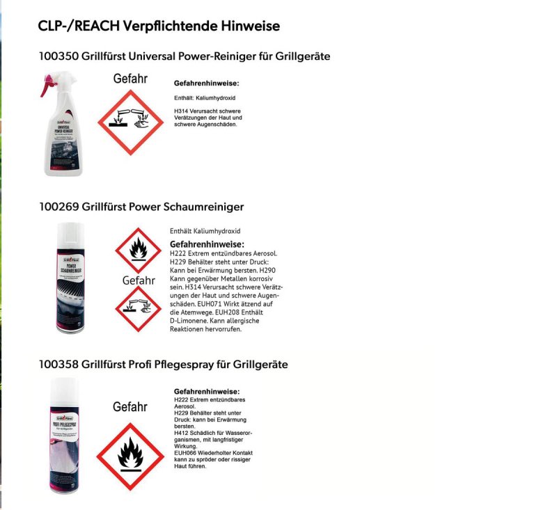 Grillfürst Grillreiniger-Set Rösle: Videro - Grillreiniger und Pflege Set für Edelstahlgrills