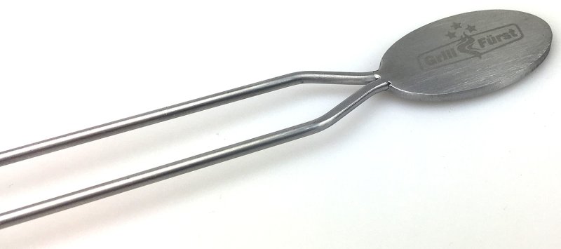Grillfürst Grillzange 35 Cm Edelstahl – BBQ Zange Mit Arretierung & Rutschfestem Griff