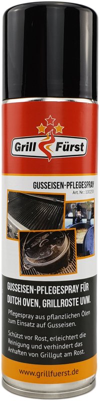 Grillfürst Trennspray / Gusseisen Pflegespray rein pflanzlich 200ml