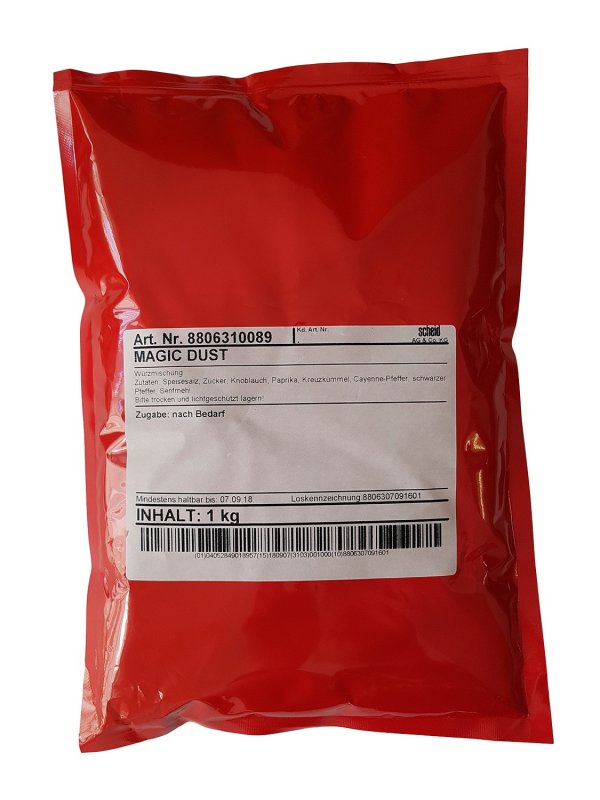 Magic Dust BBQ Rub 1000g Extra Big Pack von Grillfürst