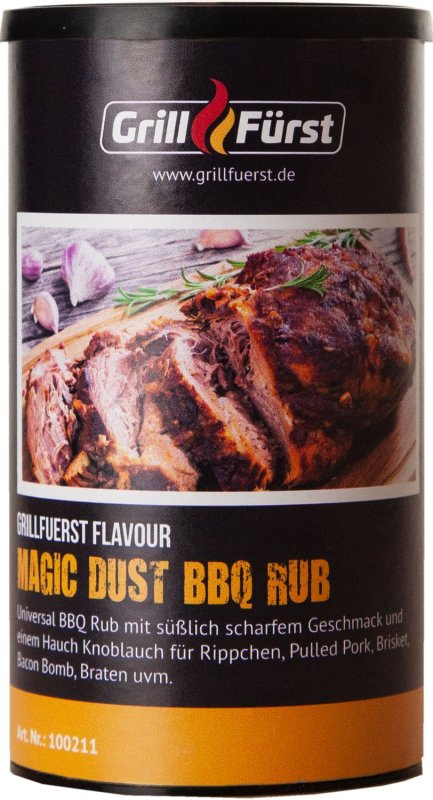 Grillfürst Magic Dust BBQ Rub im 330g Streuer