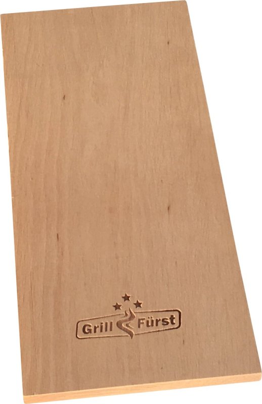 Grillfürst Räucherbretter Erle 29 x 13 x 1cm 4er Set