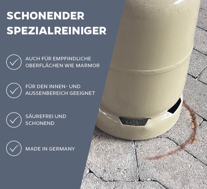 Grillfürst Rostflecken-Entferner - 500 ml - Aktiv-Reiniger mit Tiefenwirkung