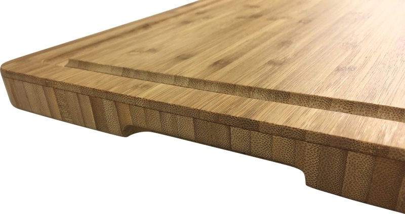 Grillfürst Schneidebrett Set, 2 kleine Schneidebretter 39 x 26cm, 1 großes Schneidebrett 50 x 30cm