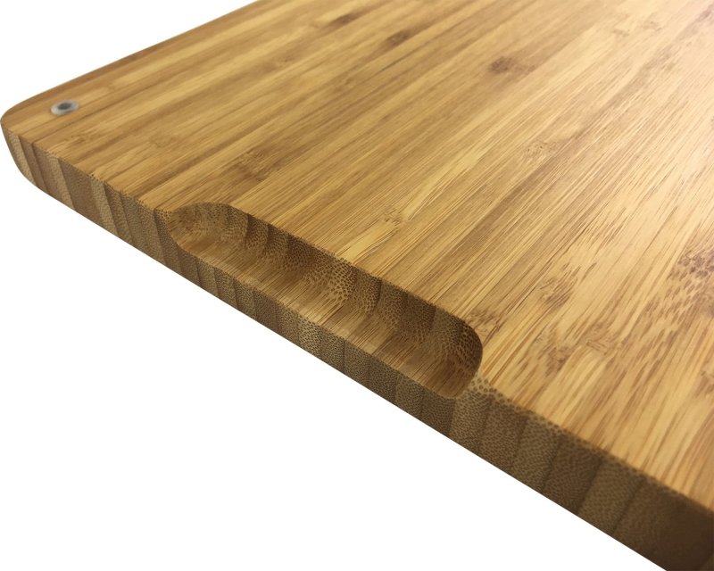 Grillfürst Bambus Schneidebrett klein 39 x 26 cm