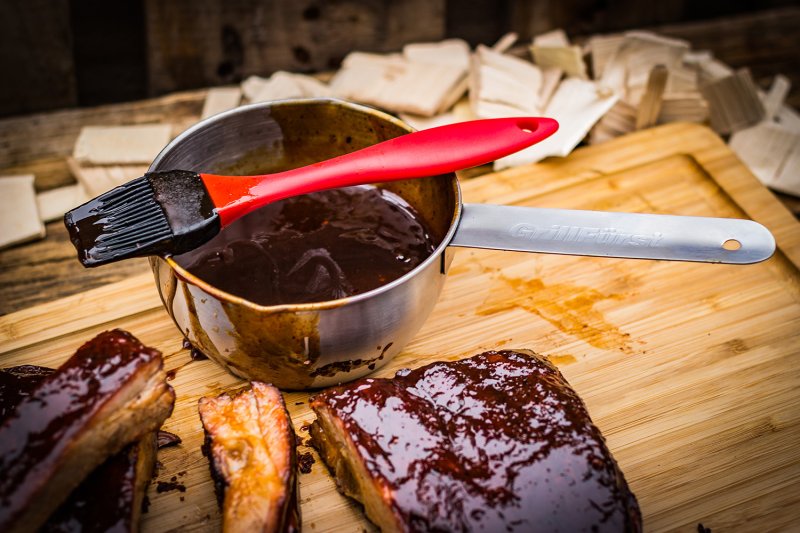 Grillfürst Marinierset mit Topf und Pinsel