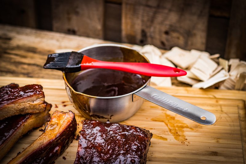 Grillfürst Marinierset mit Topf und Pinsel