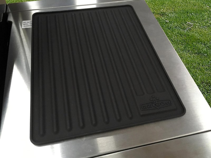 Grillfürst Besteckablage / Untersetzer Silikon 35 x 28 cm