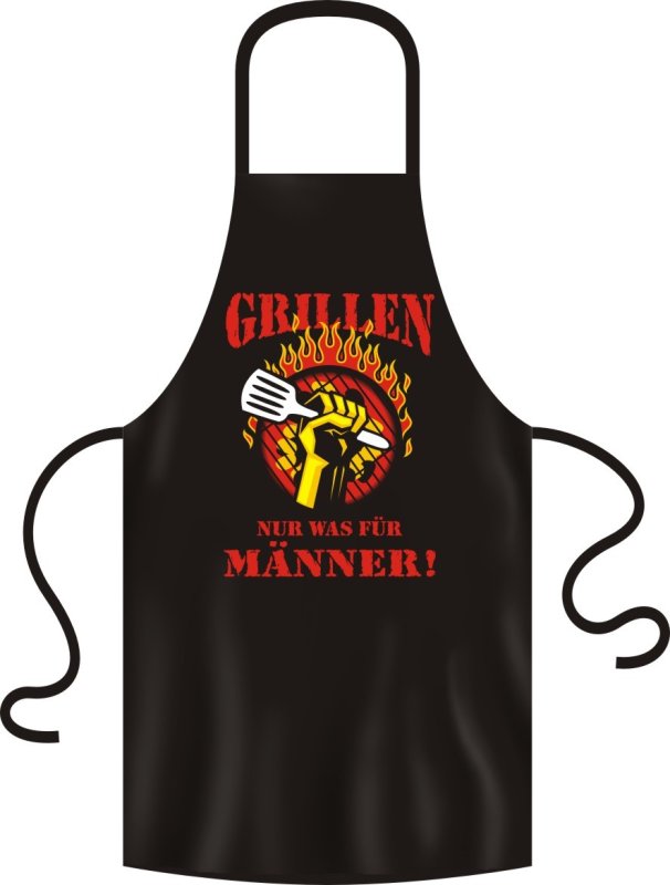 Grillschürze Grillen - nur was für Männer