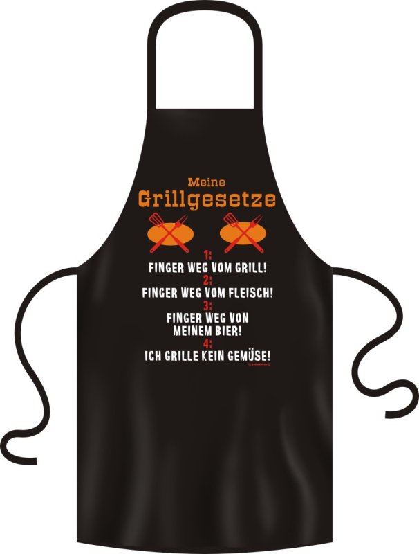 Grillschürze Grillgesetze