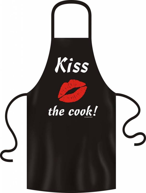 Grillschürze Kiss the cook