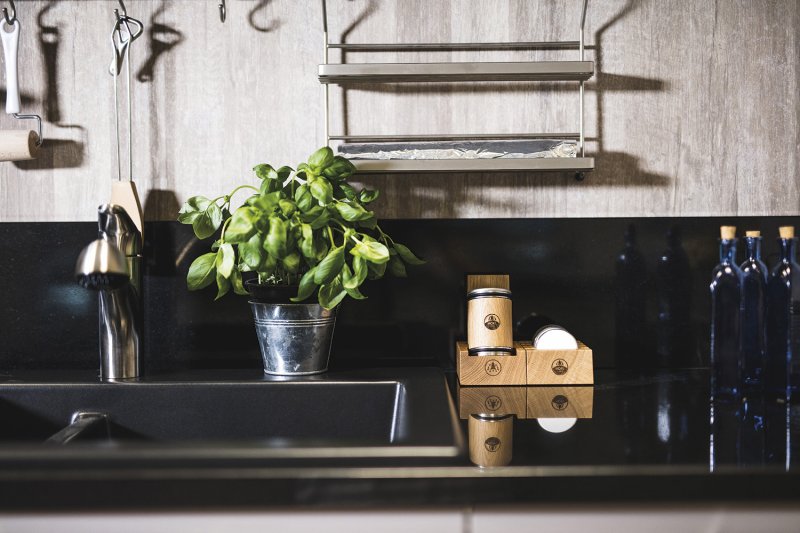 HORL-1993 Station für Horl Schleifscheiben - Eiche