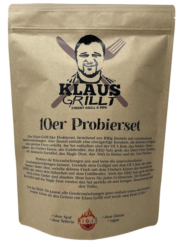 10er Probierset by Klaus grillt