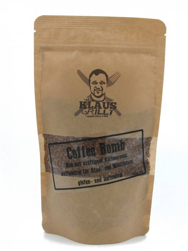Coffee Bomb Rub 250 g Beutel by Klaus grillt