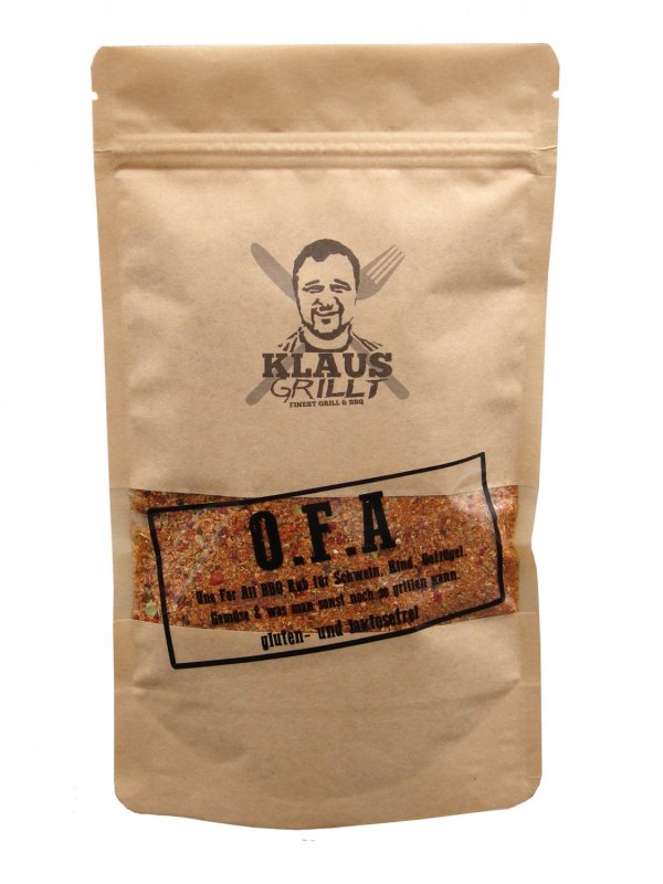 O.F.A Rub 250 g Beutel by Klaus grillt