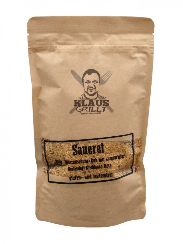 Sauerei Gewürzmischung 250 g Beutel by Klaus grillt