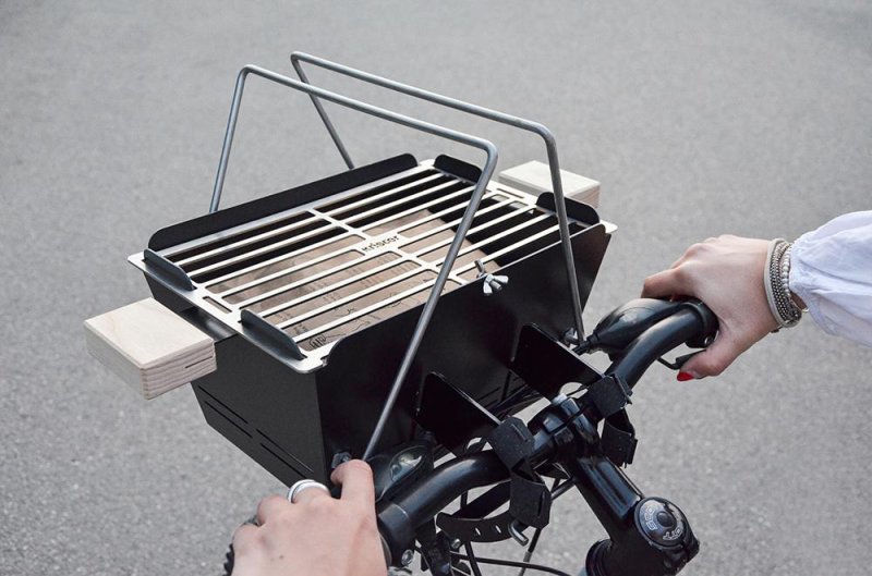 Knister Fahrradhalterung