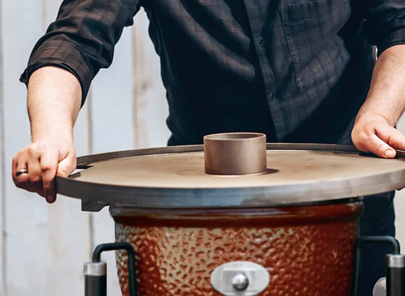 Monolith Feuerplatte für ICON / JUNIOR Keramikgrill - Durchmesser 60 cm